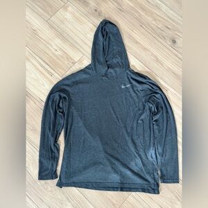 Nike Gray Dri Fit Tech Hoodie